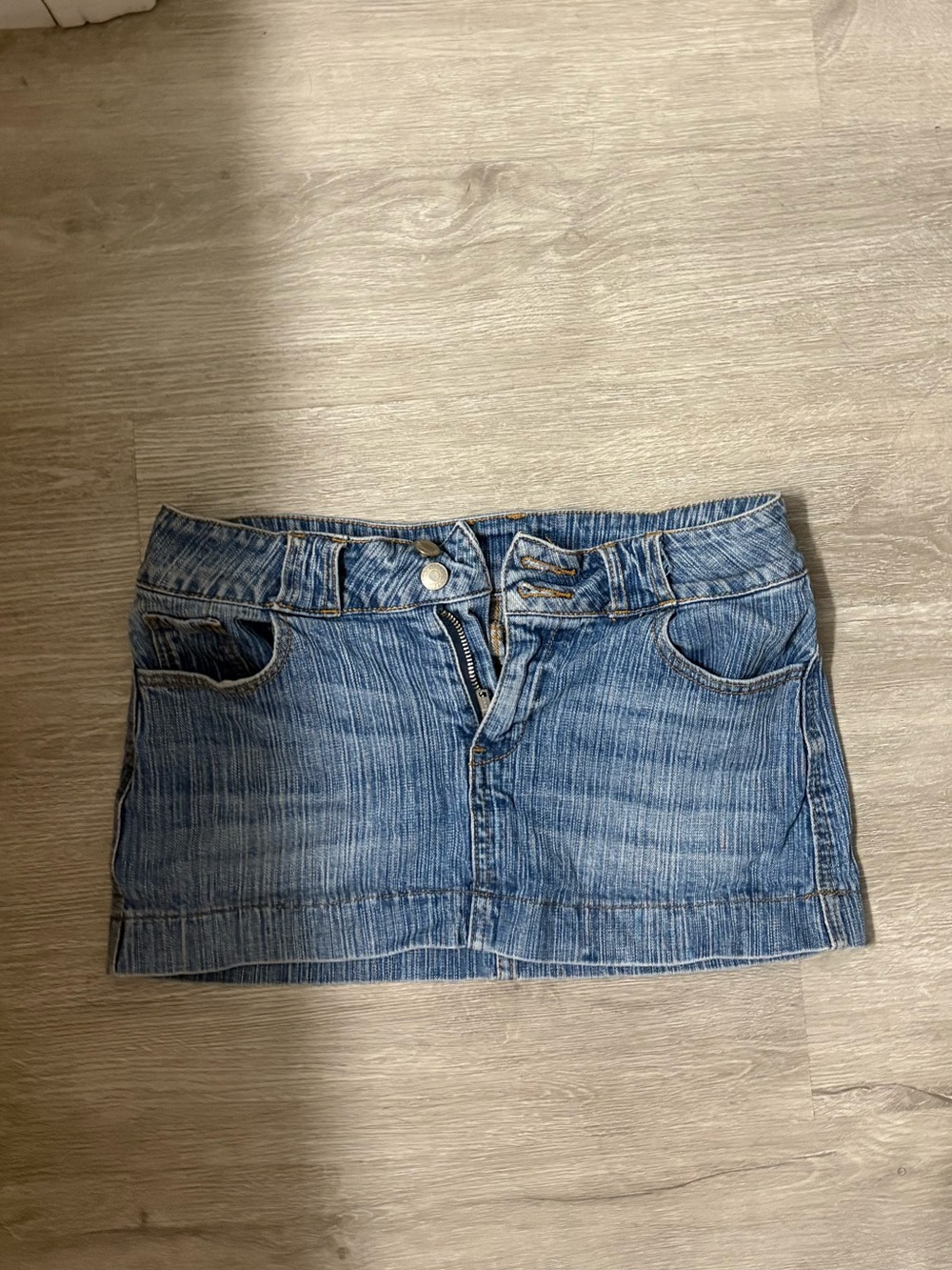 GAP Light Blue Denim Mini Skirt